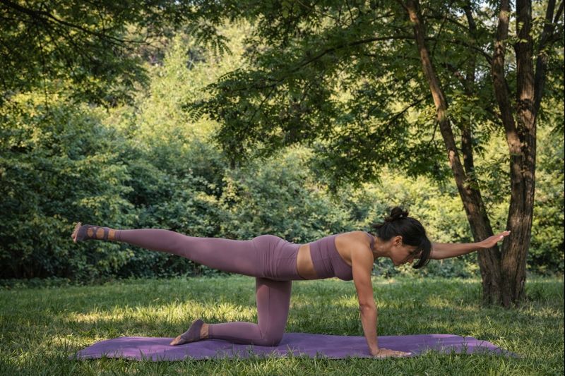 Jeta demonstrating impressive flexibility